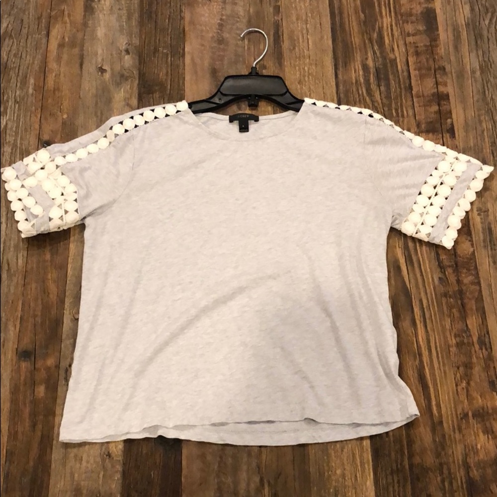 J. Crew Heathered Grey T-shirt